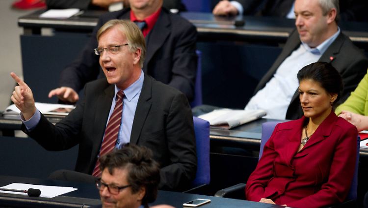 Dietmar Bartsch und Sahra Wagenknecht beerben offenbar Gregor Gysi.