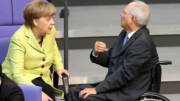 Wer verhandelt mit Griechenland - nur die Kanzlerin oder auch Finanzminister Schäuble?