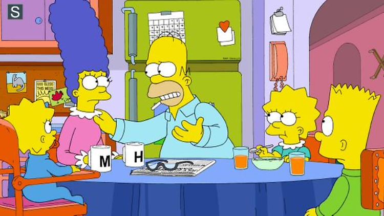 Eine schrecklich nette Familie: "Die Simpsons".
