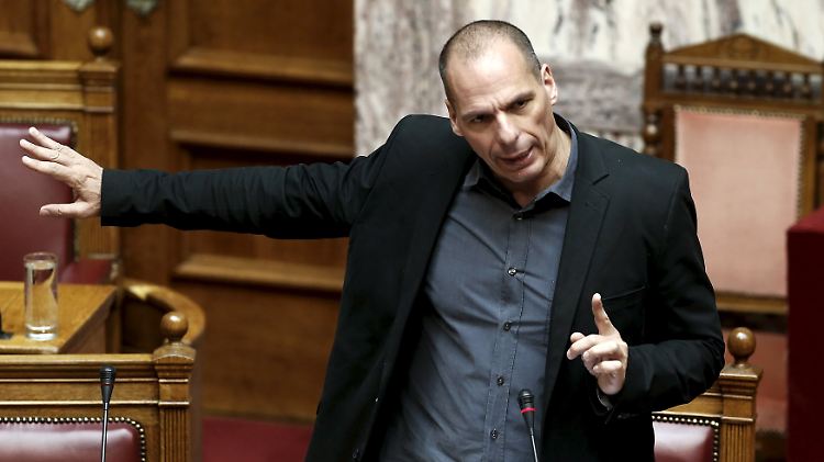 Finanzminister Yanis Varoufakis schiebt den Gedanken an einen "Grexit" weit von sich. 