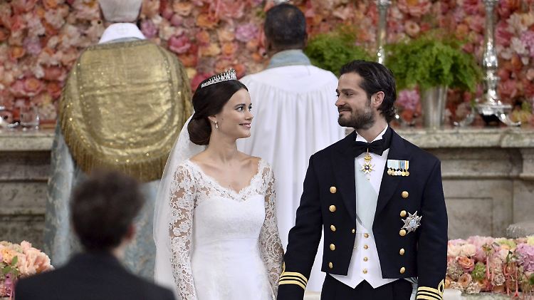 Prinz Carl Philip und Prinzessin Sofia.