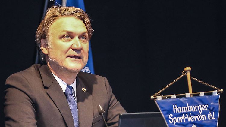 Viel Gegenwind gab's für Dietmar Beiersdorfer bei der Mitgliederversammlung.