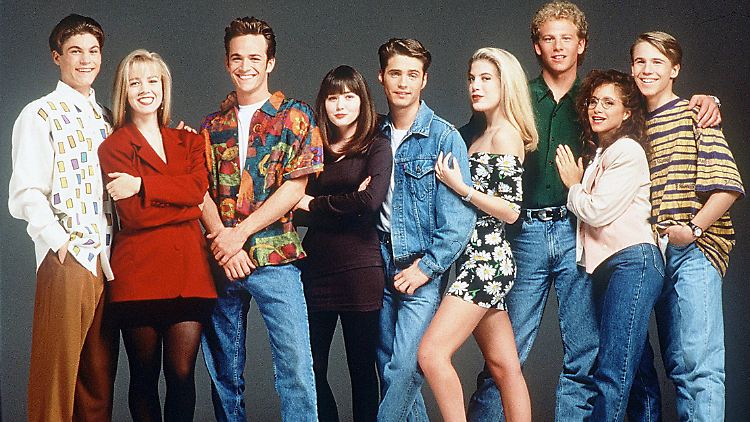 In den 90er Jahren erreichte "Beverly Hills, 90210" Kultstatus.