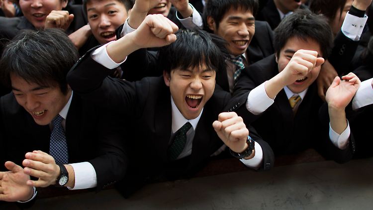 Vielen japanischen Männern ist die Karriere wichtiger als Sex.