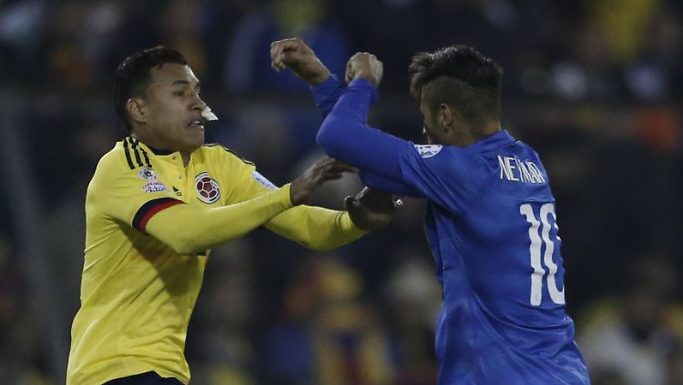 Der Brasilianer Neymar verlor nach dem Spiel die Kontrolle.