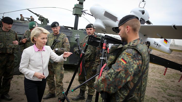 Mehr als 2000 Soldaten der schnellen Eingreiftruppe treten in Polen zu einer Gefechtsübung an.