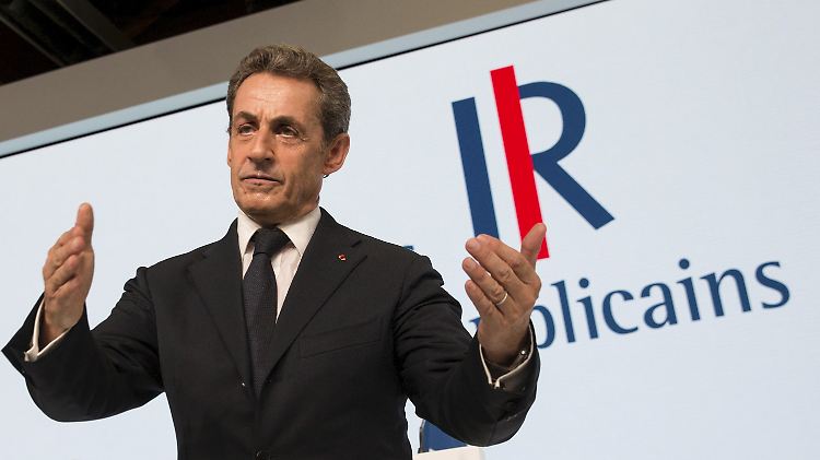 Für Frankreichs Ex-Präsident Nicolas Sarkozy ist die Flüchtlingswelle in Europa wie ein "Rohrbruch".