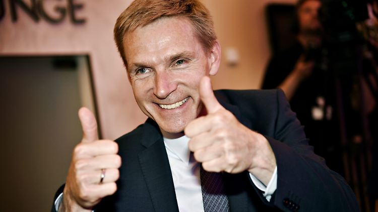 Hat gut Lachen: Kristian Thulesen Dahl holte mit seinen Rechtspopulisten 37 Sitze.