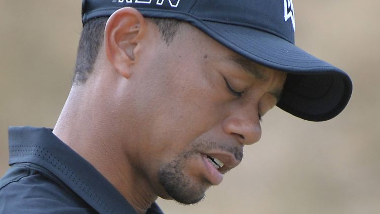 "Ich bin definitiv nicht zufrieden, es war ein harter Tag": Tiger Woods.