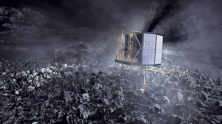 Sieben Monate lang konnte sich die Batterie von "Philae" nicht aufladen.