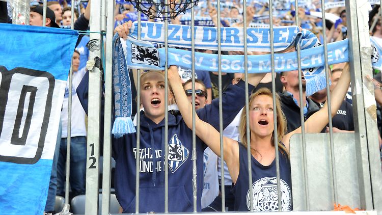 Fußballfans gehen mit ihren Klubs durch gute und schwere Zeiten. 1860-Fans sind in den vergangenen Jahren leidgeprüft.