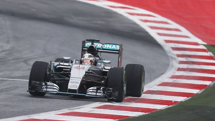 Wieder vorneweg: Lewis Hamilton.