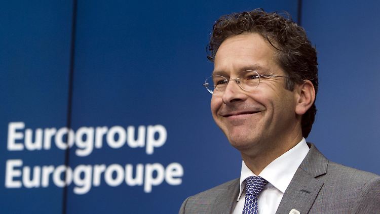 Jeroen Dijsselbloem bemüht sich sichtlich, gute Stimmung zu verbreiten.
