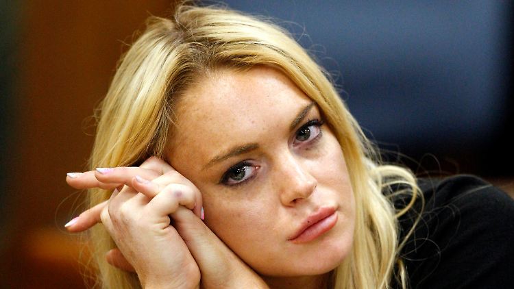 Beim Drogentest durchgefallen - wieder einmal: Lindsay Lohan.