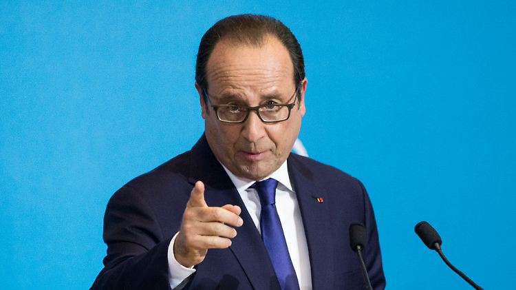Frankreichs amtierender Staatspräsident Francois Hollande: Griechenland-Treffen mit Merkel "reine Show"?