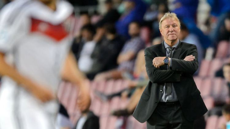 Trotz historischem Erfolg nicht in Feierlaune: Horst Hrubesch.