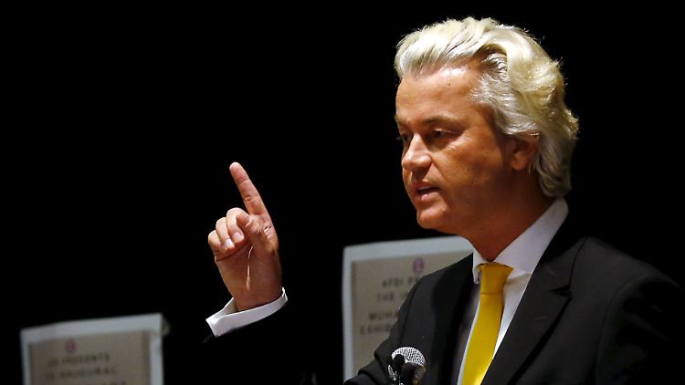 Wahlwerbung, Empörung einkalkuliert: Geert Wilders spielt mit dem Feuer.