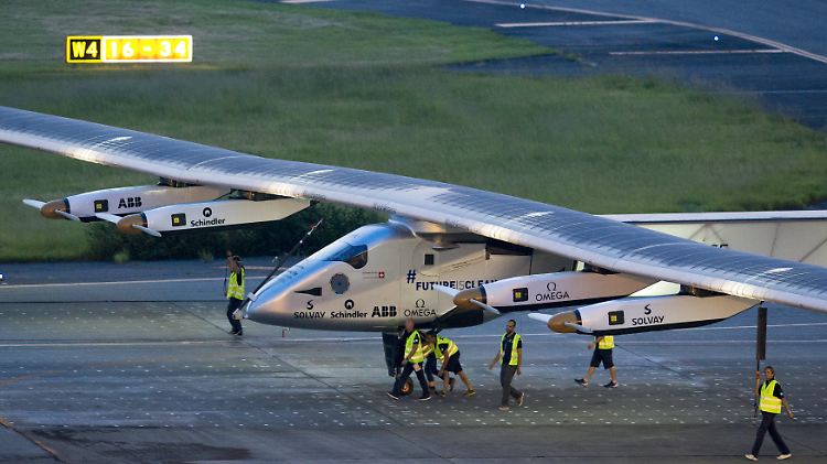 Die "Solar Impulse 2" hängt in Japan fest.