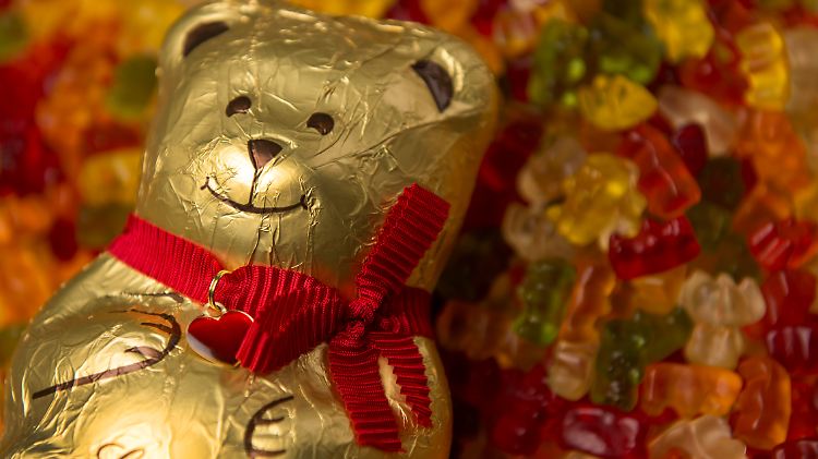 Es kann nur einen Goldbär geben, meint Haribo. Und der ist aus Fruchtgummi, nicht aus Schokolade.