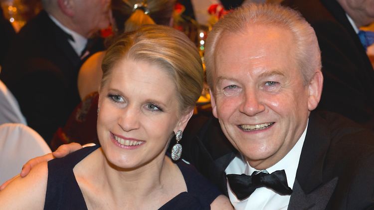 TV-Köchin Cornelia Poletto und Bahn-Chef Rüdiger Grube.