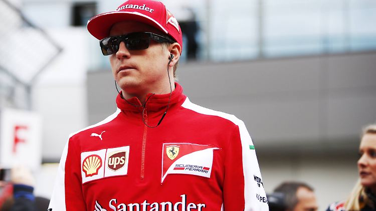 "Er versucht es": Kimi Räikkönen.