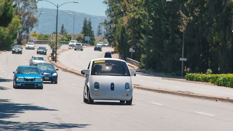 Für solche Straßen sind Googles Autos eigentlich zu langsam.