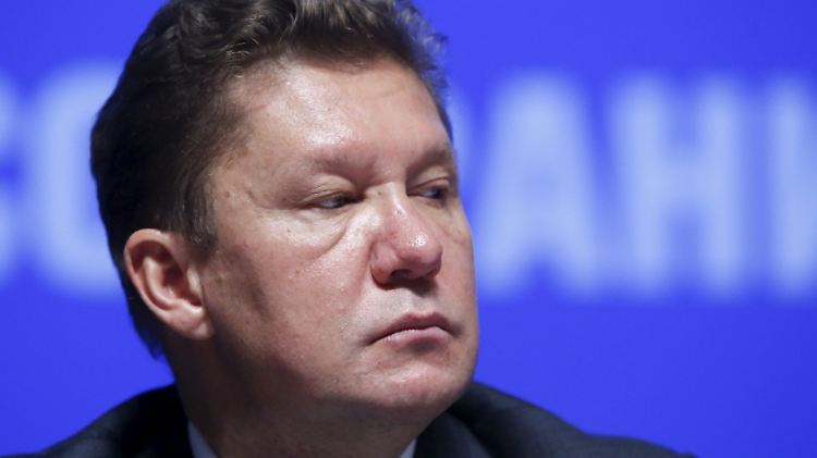 Gazpromchef Miller: Die Ukraine will die jetzige Transitgebühr von 2,70 US-Dollar pro Tausend Kubikmeter je 100 Kilometer auf fünf Dollar erhöhen.