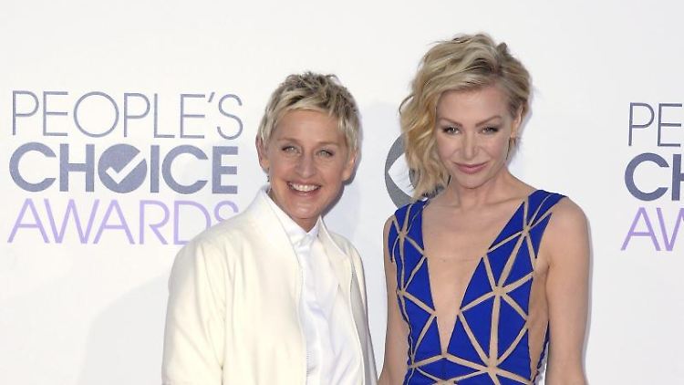 Seit 2008 verheiratet: Ellen DeGeneres und Portia di Rossi