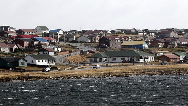 Eine Siedlung auf den Falklands. Die raue Natur hat es den Regierungschefs wohl weniger angetan als die neu entdeckten Ressourcen. 