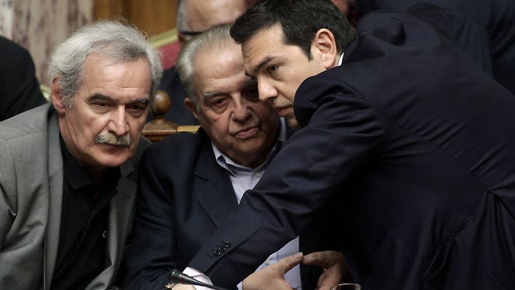 Noch hat Tsipras die volle Rückendeckung seiner Minister 
