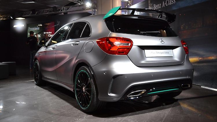 Petronas-Grün, Fritten-Theke und trapezförmige Endrohrblenden für die "Motorsport Edition".