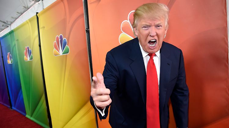 "You're fired", knallt es aus Donald Trumps Fingerpistole.