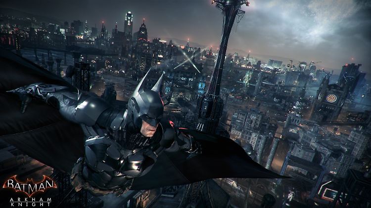 In "Arkham Knight" kann Batman sehr ausgedehnte Ausflüge machen.