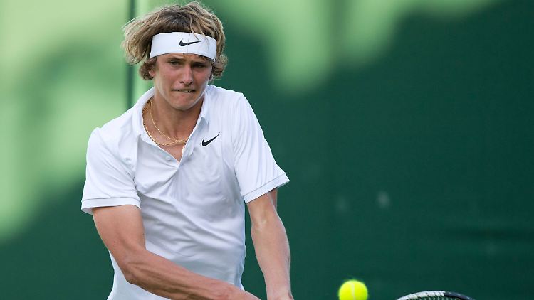 "Ich freue mich einfach, dass ich gewonnen habe und jetzt in der zweiten Runde stehe": Alexander Zverev.