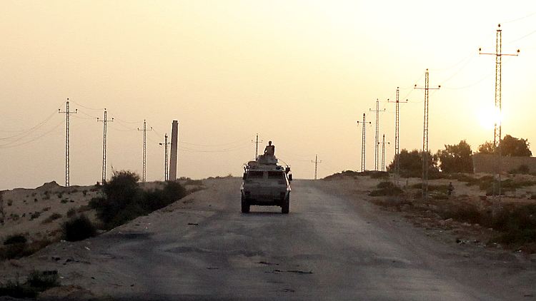 Auf der Halbinsel Sinai hat die ägyptische Regierung wiederholt den Ausnahmezustand verhängt.