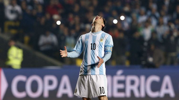 Verzweifelt bei der argentinischen Nationmannschaft häufig am Toreschießen: Superstar Lionel Messi.