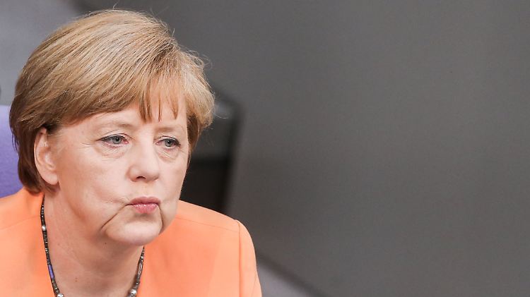 Kanzlerin Angela Merkel will "in Ruhe abwarten".