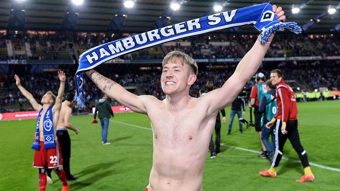 Jetzt ein ganzer Hamburger: Lewis Holtby.