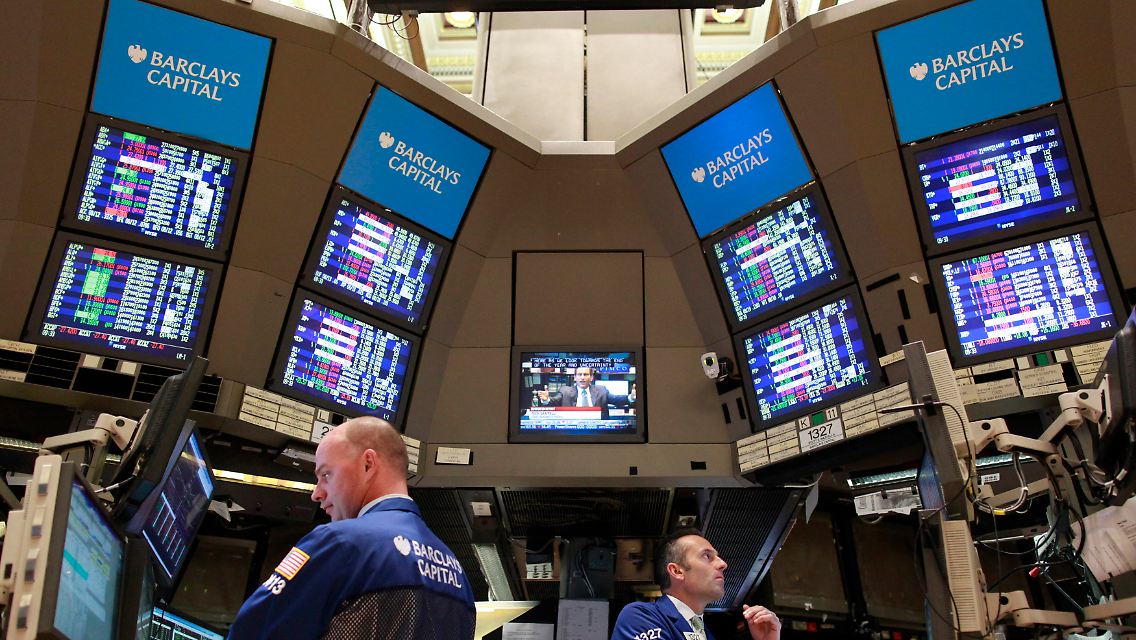 Mal Minu, mal Plus: Wall Street kann sich nicht entscheiden.