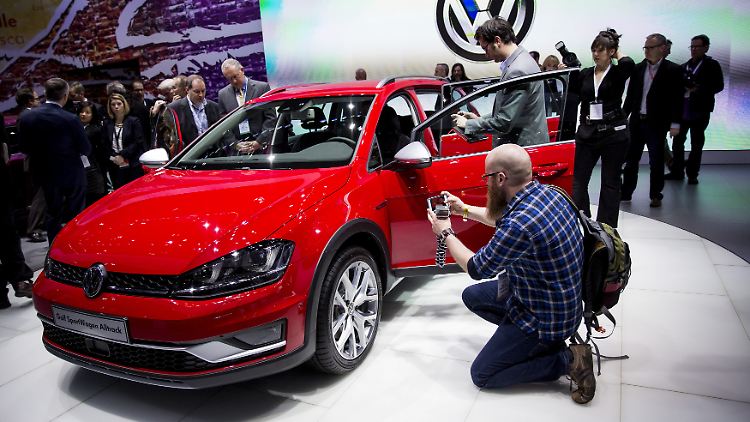 Autos wie der Golf Sportwagen kommen gut bei der US-Kundschaft an.