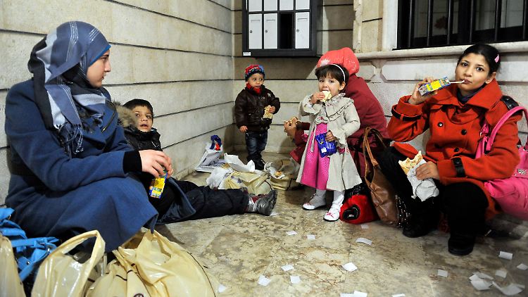 Syrische Flüchtlinge in Beirut: Berichte über korrupte Mitarbeiter der deutschen Botschaft machen die Runde. (Symbolbild)