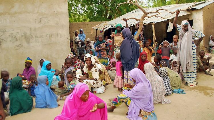 Diese Menschen befreite das nigerianische Militär aus den Händen von Boko Haram.