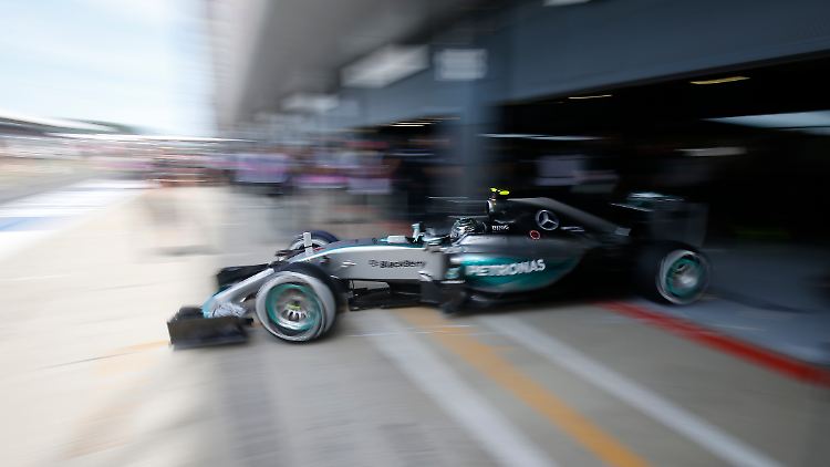 Nico Rosberg dominierte das freie Training zum Großen Preis von Großbritannien.