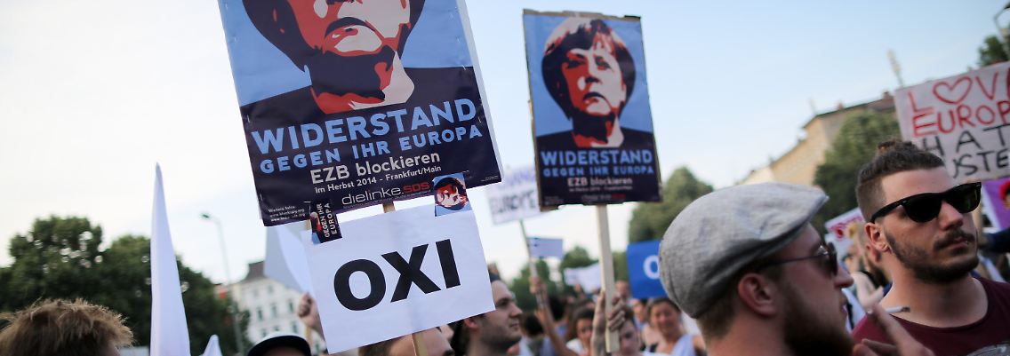 "Oxi" oder "Nai" war die Frage am 5. Juli.