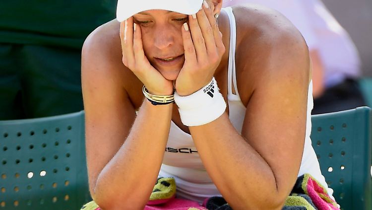 Auch Angelique Kerber scheitert in Wimbledon - sie verliert gegen die Spanierin Muguruza.