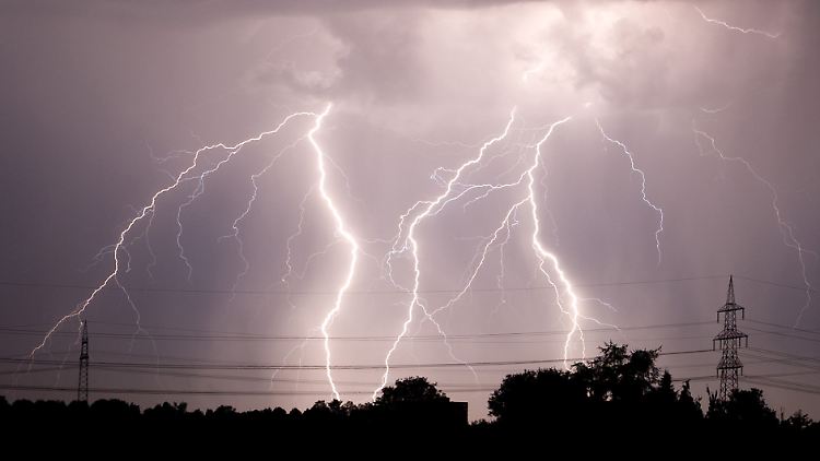 Unwetter folgen auf die Hitzewelle.