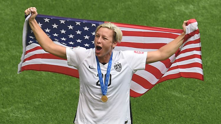 So sehen Siegerinnen aus: Abby Wambach.