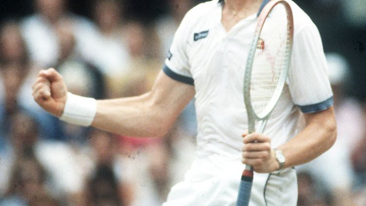 Wenn Sie bei diesem Bild auf "Vergrößern" klicken, dann wissen Sie, dass hier ein großartiger Tennisspieler zu sehen ist, aber ein nur mittelmäßiger Geschäftsmann. Wenn überhaupt. Man kann nicht alles können ...