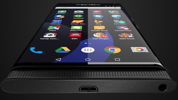 Ein Blackberry-Slider mit Android. Ist das das Venice?