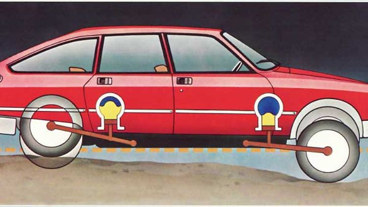 Mit der Hydropneumatik gelang Citroën Mitte der 1950er-Jahre ein großer Wurf.